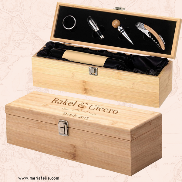 Personalized Wine Gift Set