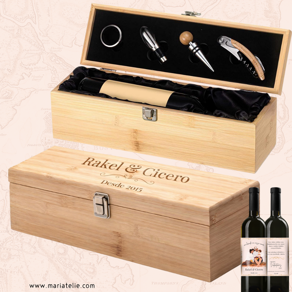 Personalized Wine Gift Set