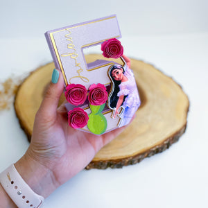 Isabela Madrigal -3D Letter - Encanto