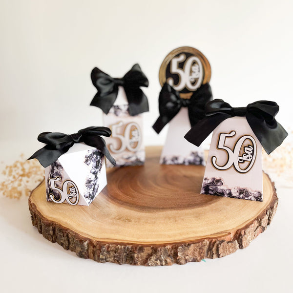 50th Black & White- Set 20pcs
