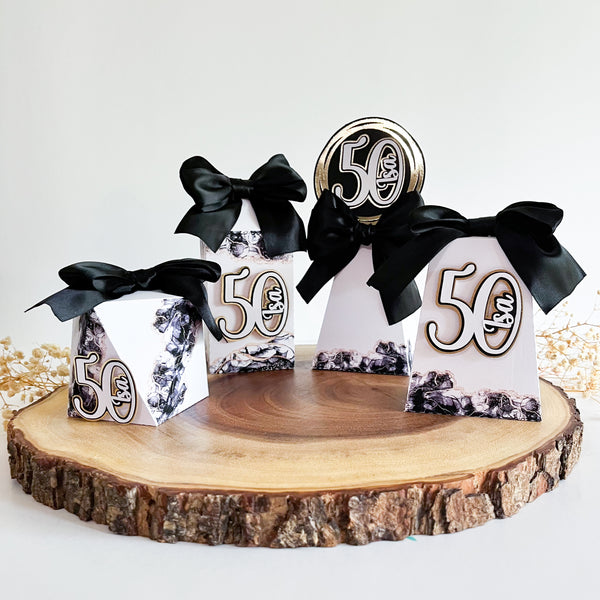 50th Black & White- Set 20pcs