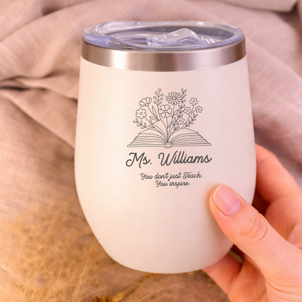 Wine Thermal Cup Teacher's Appreciation