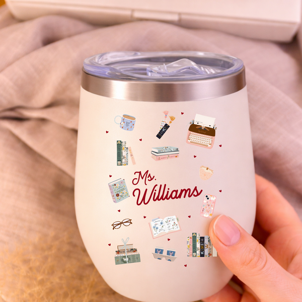 Wine Thermal Cup Teacher's Appreciation