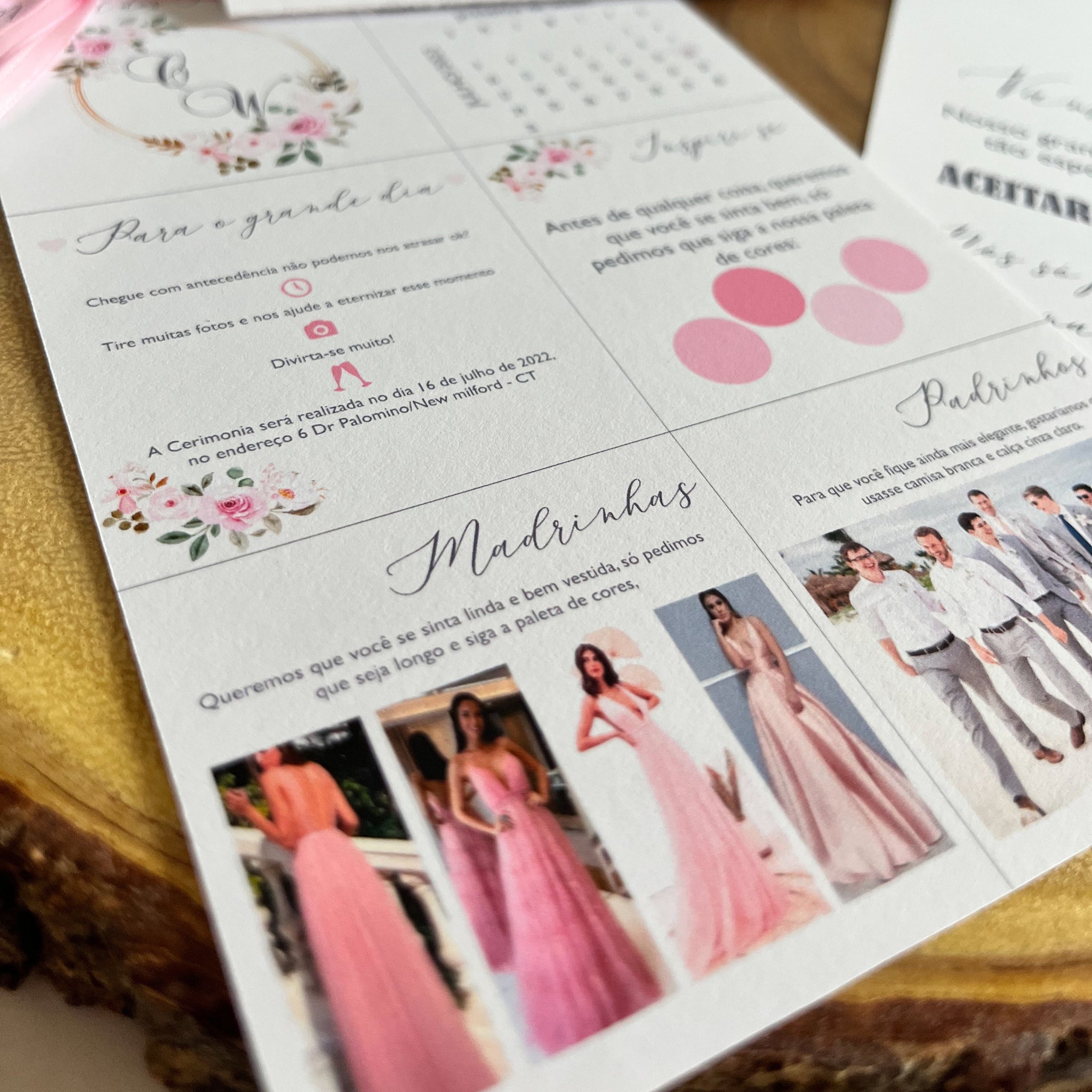 Invitation-Bridesmaid and Best Man