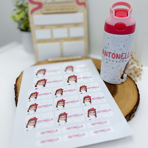 Personalized Kids Stickers – Water-Resistant
