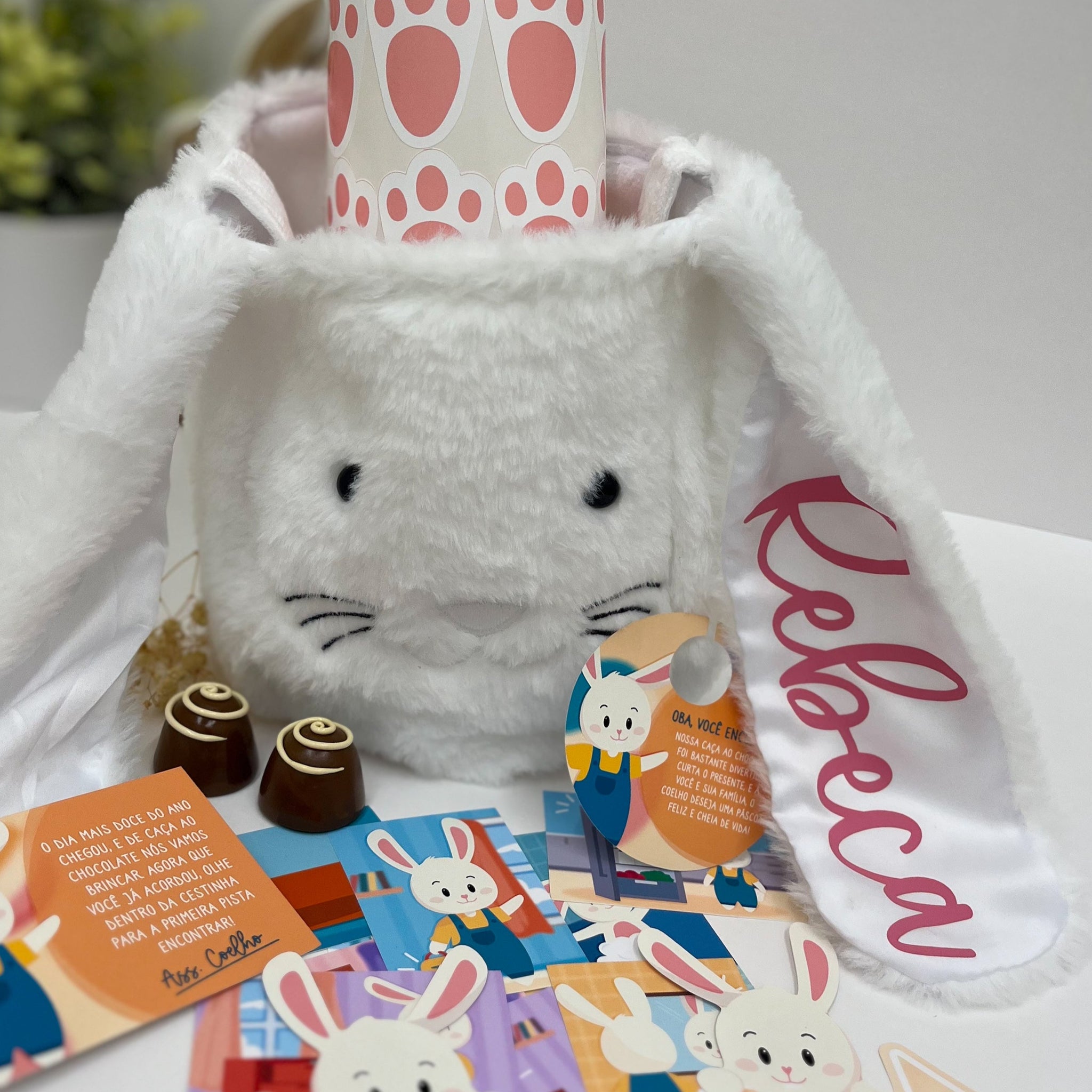 Easter Hunt Kids+ Bunnie Basket Custom