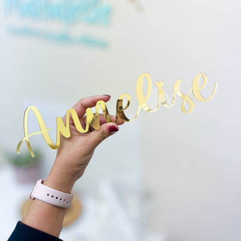 Acrylic Name- Big Size