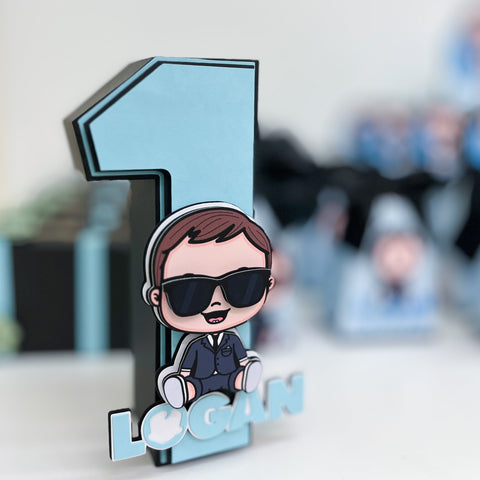 Boss Baby -3D Letter