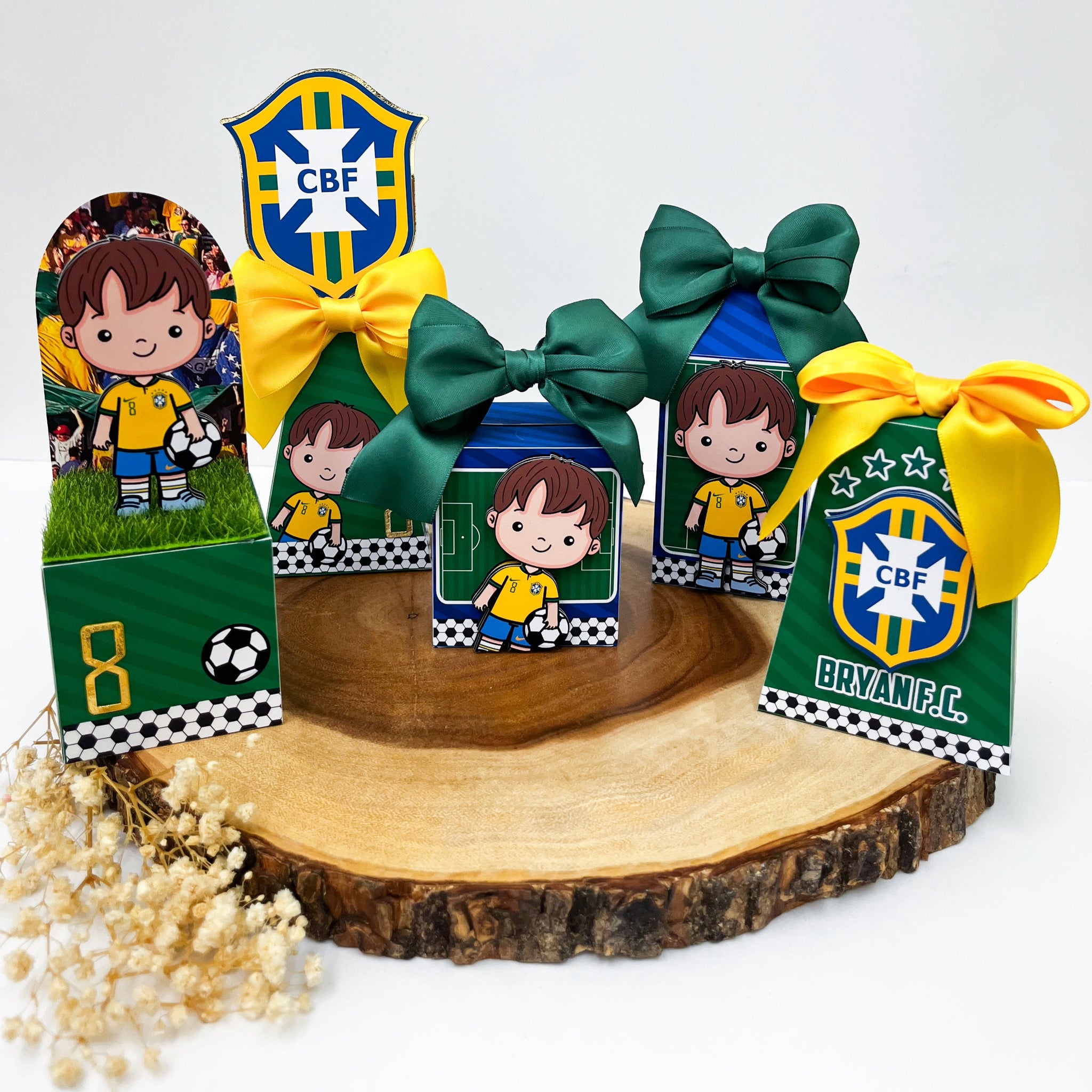 Brasil Soccer -Set 25pcs