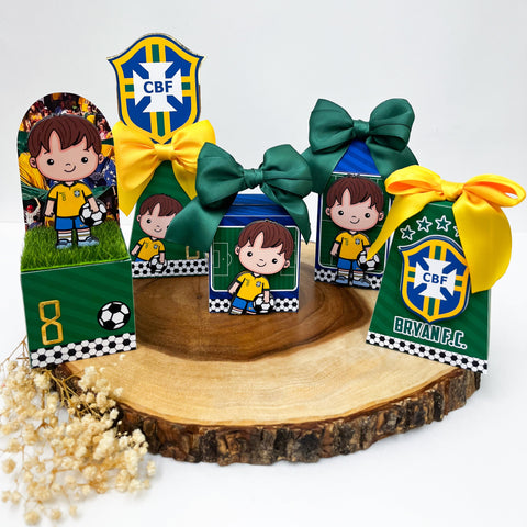 Brasil Soccer -Set 25pcs