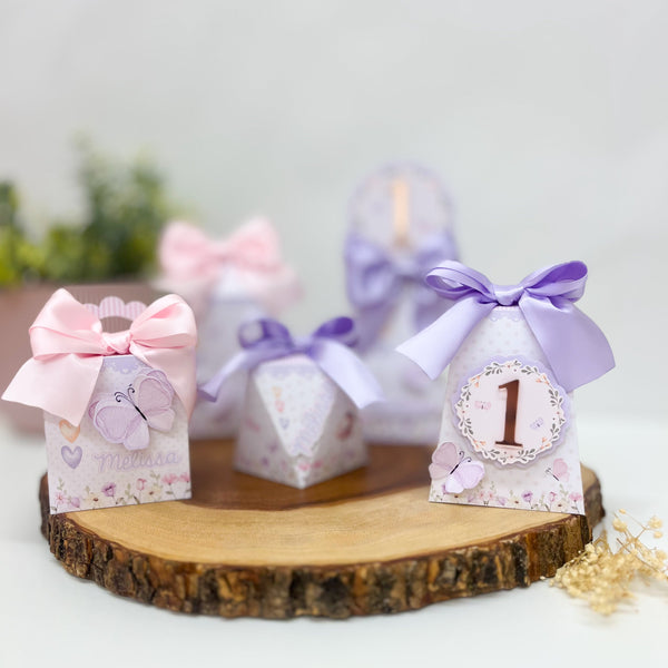 Butterfly Pink & Lilac -Set 25pcs