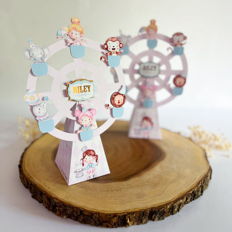 Circus/ Carnival Pink- Set 15pcs
