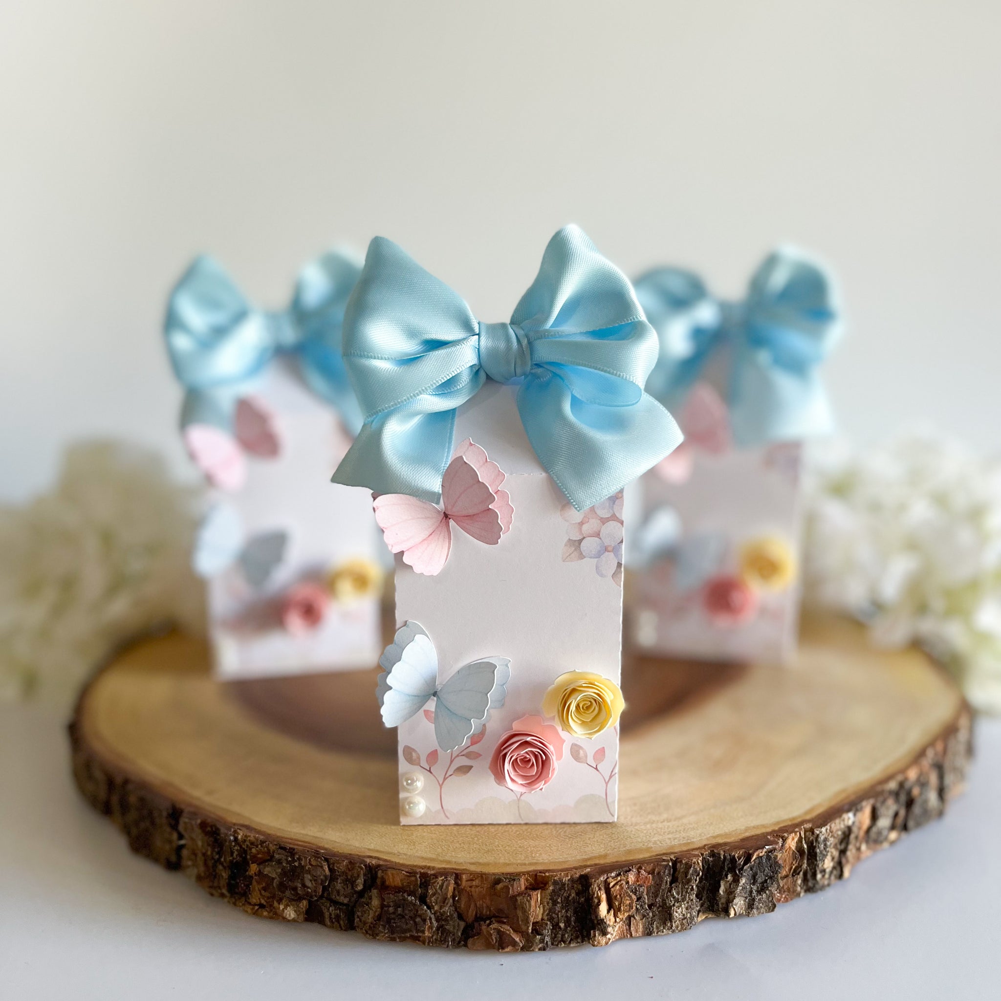 Flowers & Butterfly - Set 10pcs