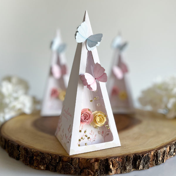 Flowers & Butterfly - Set 10pcs