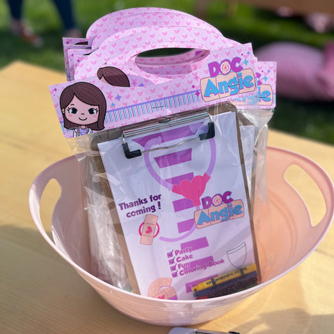 Doc Mc Stuffins- Coloring Set 10pcs