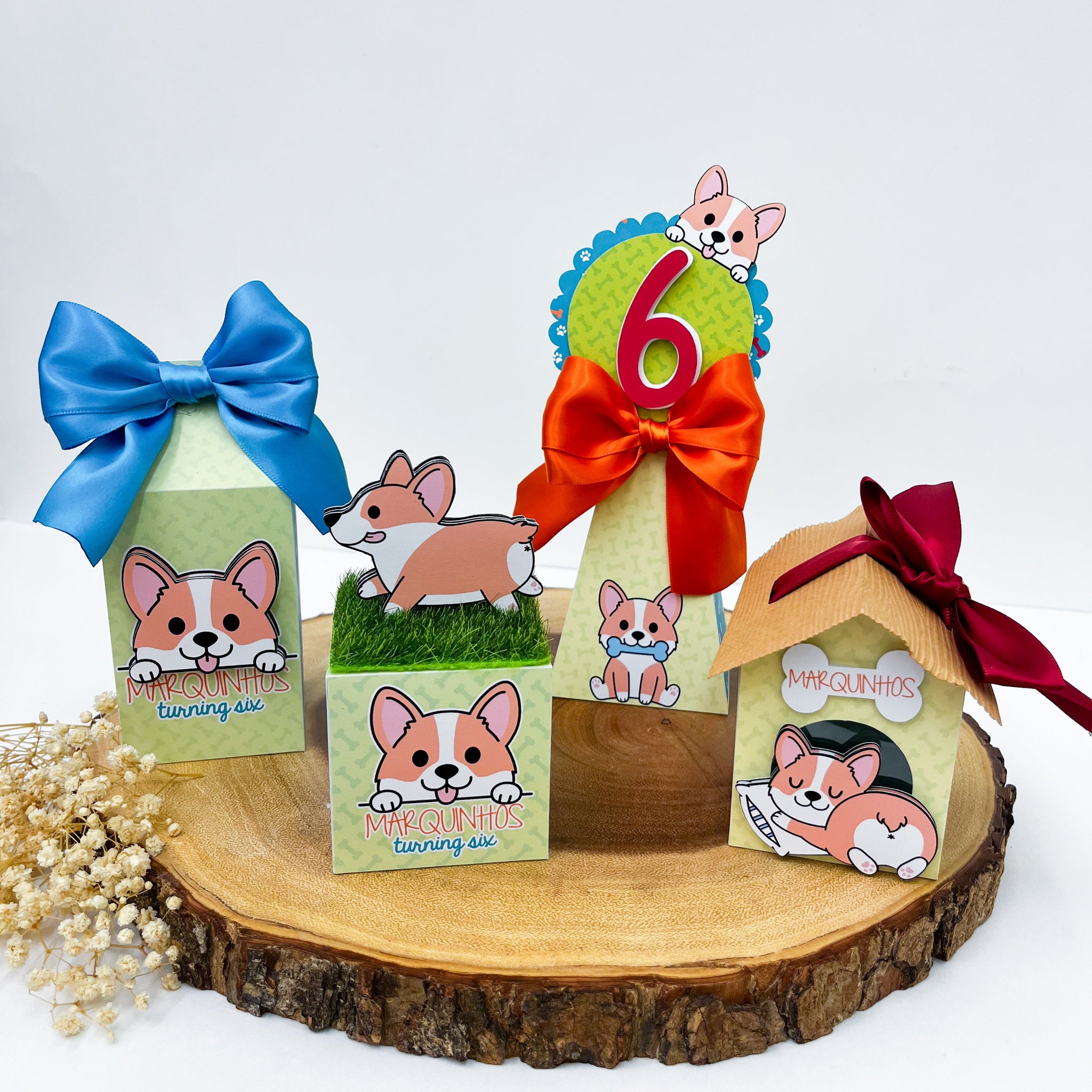 Corgi Dog-Set 20pcs