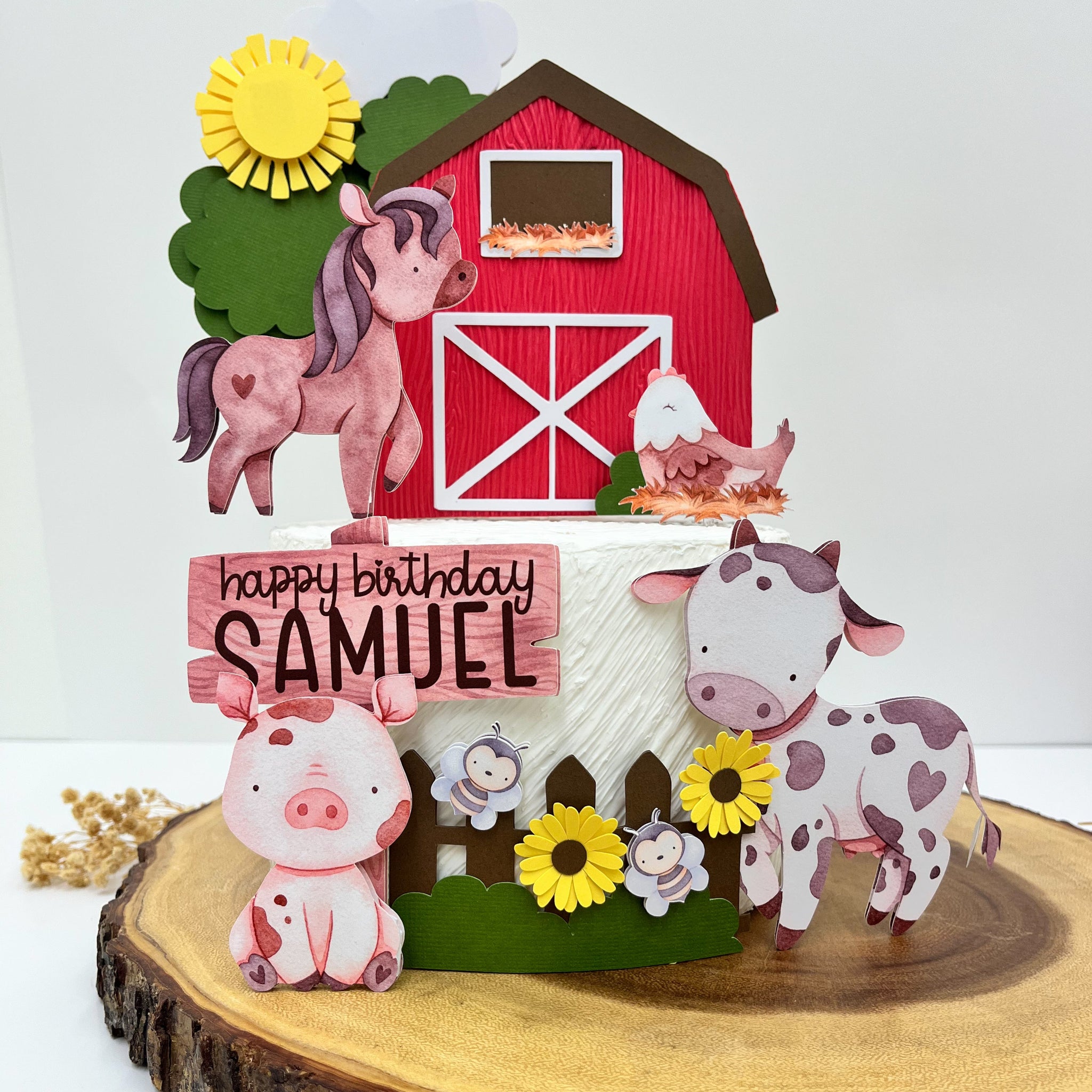 Farm - Cake Topper