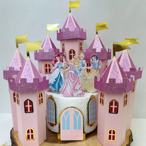 Princess Castle - Cake Topper