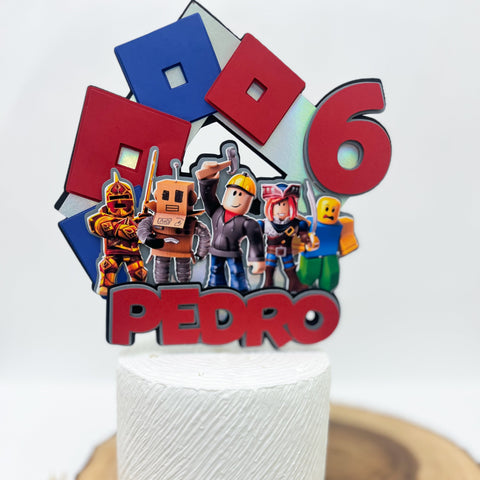 Roblox- Cake Topper