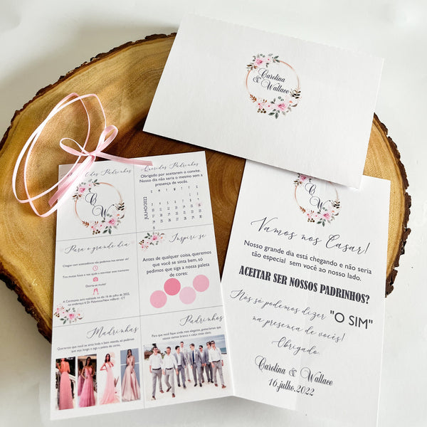 Invitation-Bridesmaid and Best Man