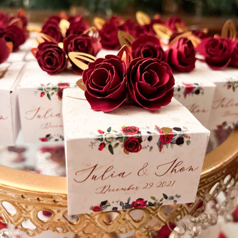 Flowers Wedding Box - Bem Casados